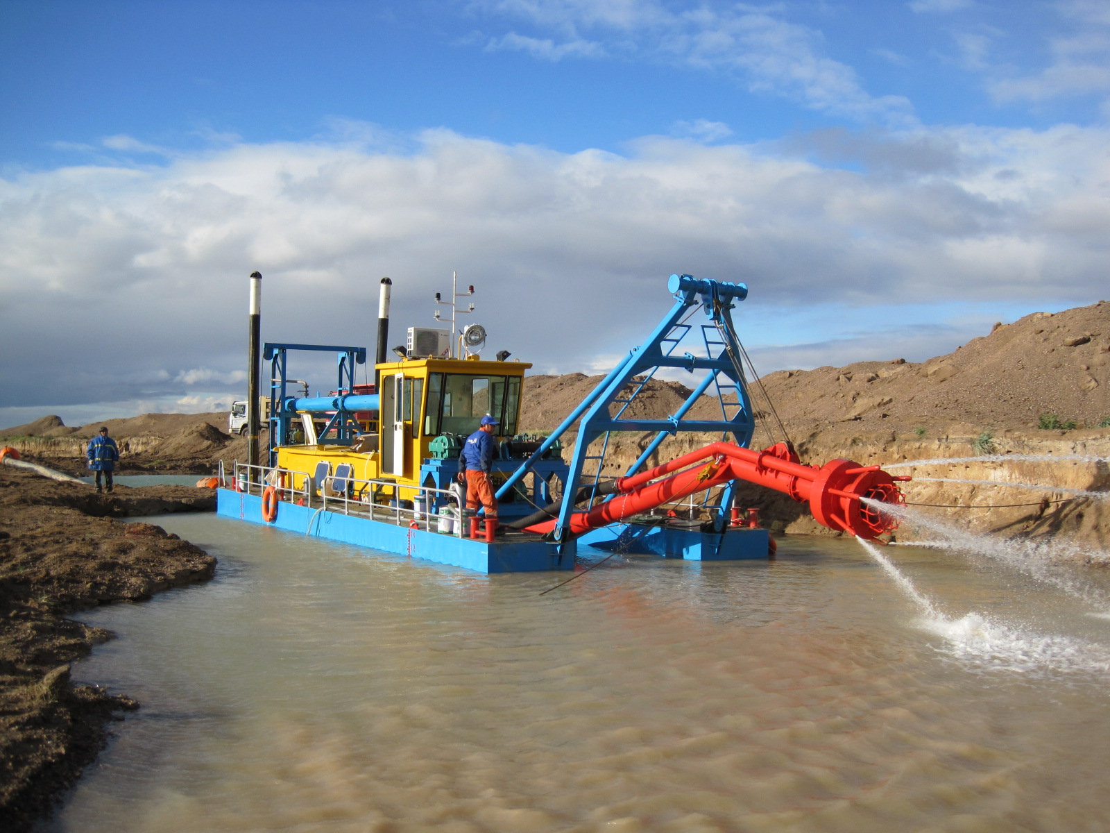 射吸式挖泥船施工現場應該如何管理？