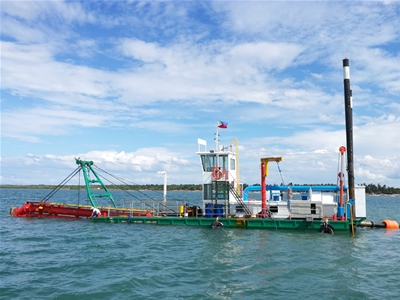 每小時2200立方絞吸挖沙船