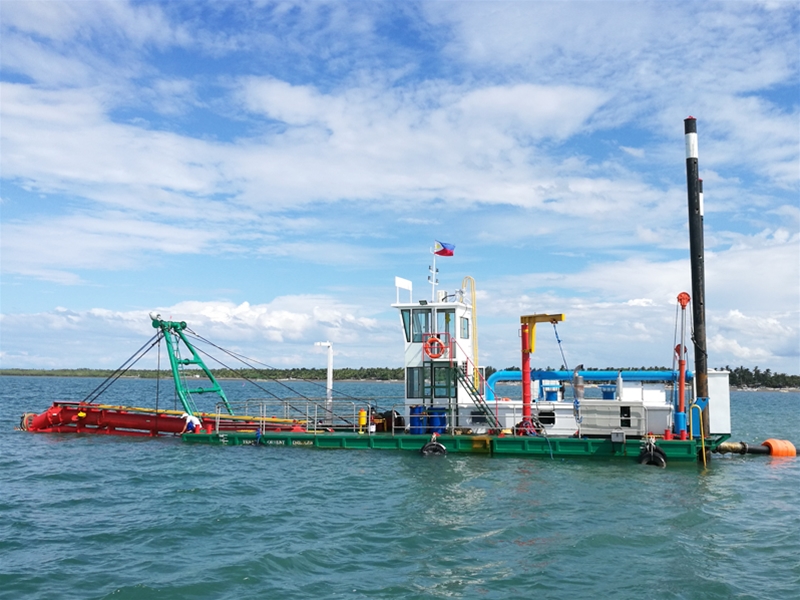 每小時2200立方絞吸挖沙船