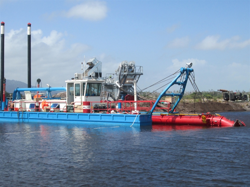 每小時3500立方絞吸船